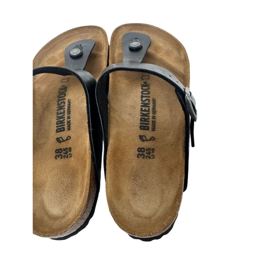 Birkenstock Gizeh Women's Thong Sandals Blue Size 38 - Picture 9 of 11